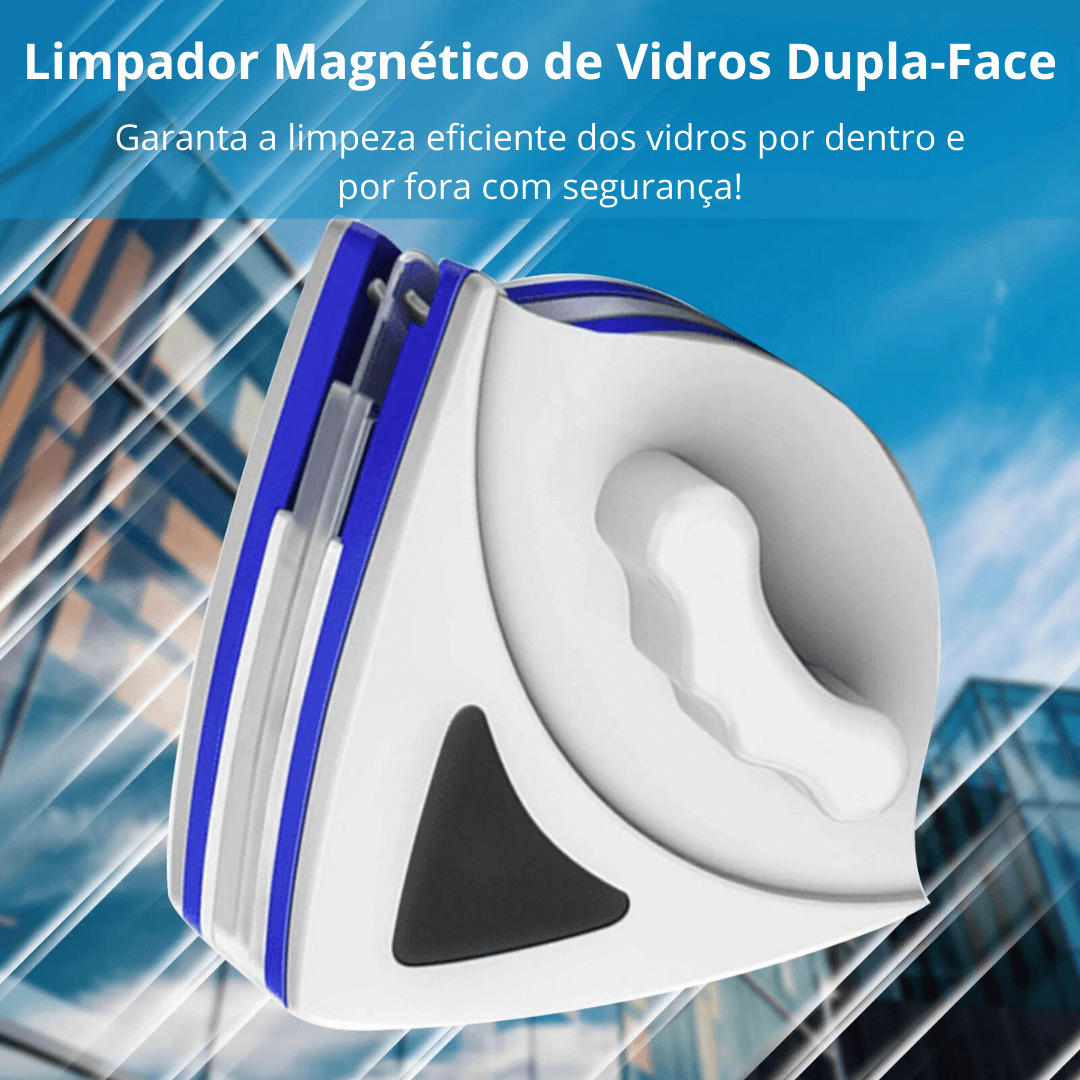 Limpador de Vidros Magnético Dupla Face